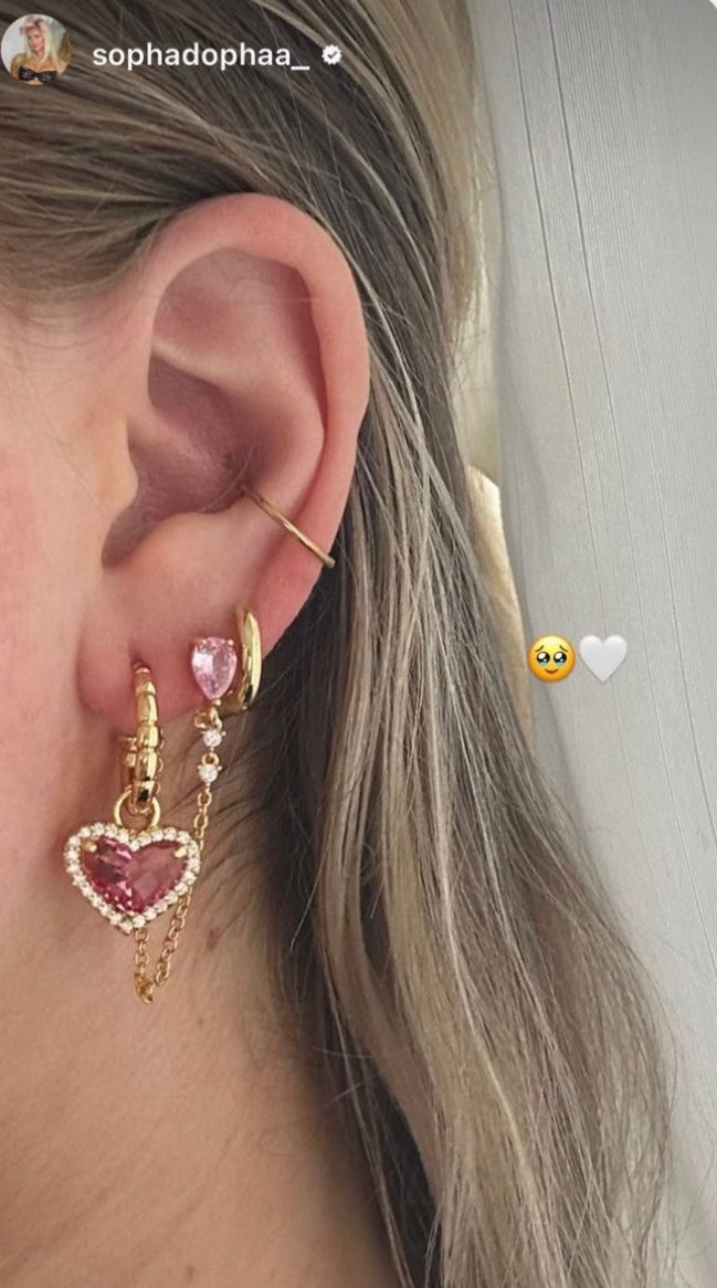 Bella Earrings Pink