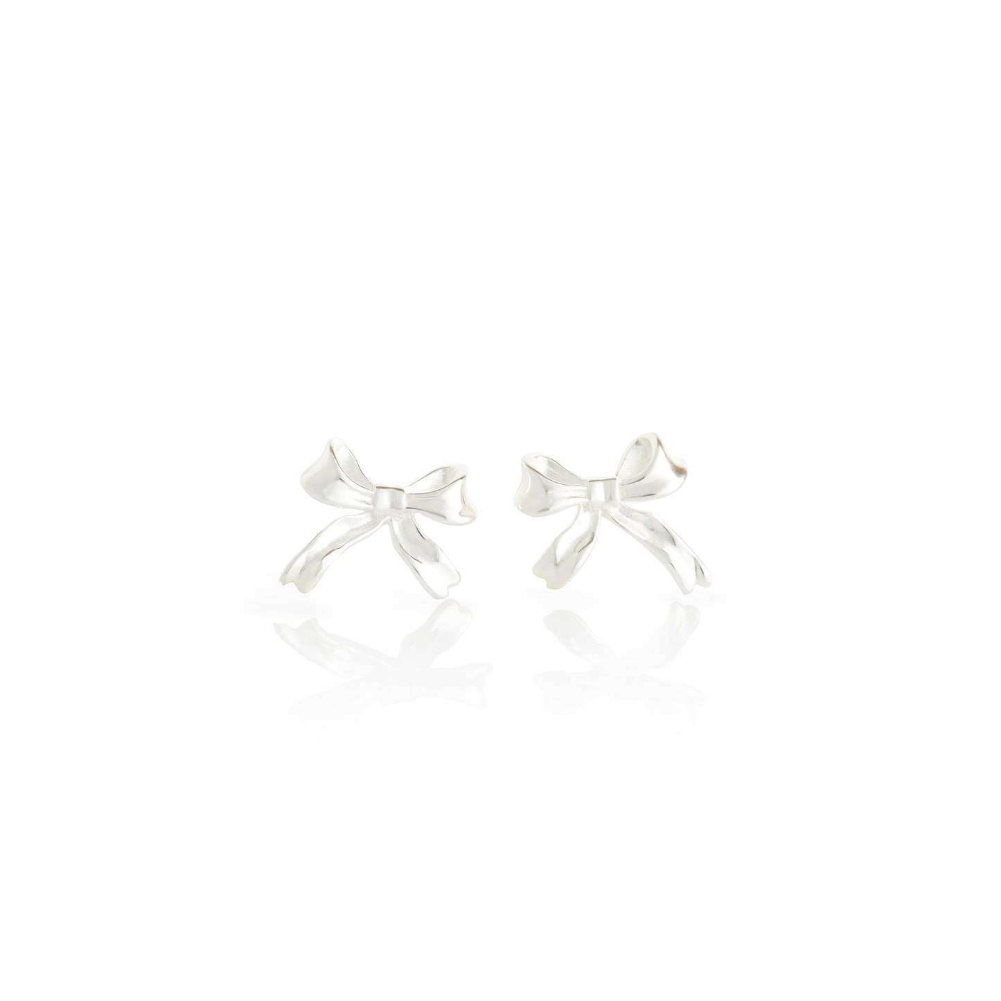 Bow Studs Silver