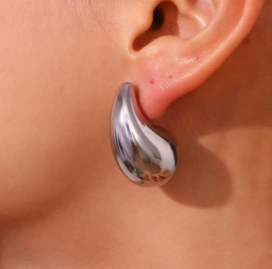 Drop Earrings Silver